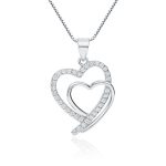 collana in argento donna